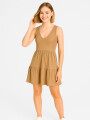 Vestido Campe Beige