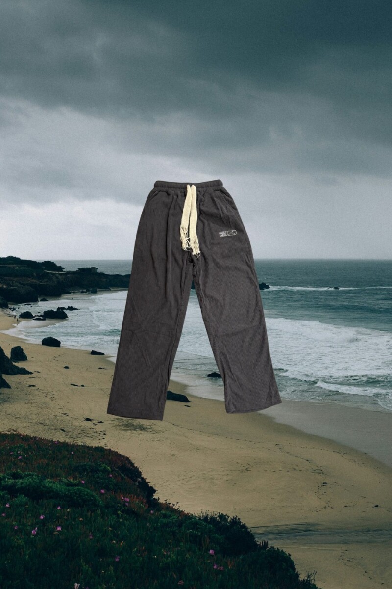 Pantalón Ribbed /Gris U