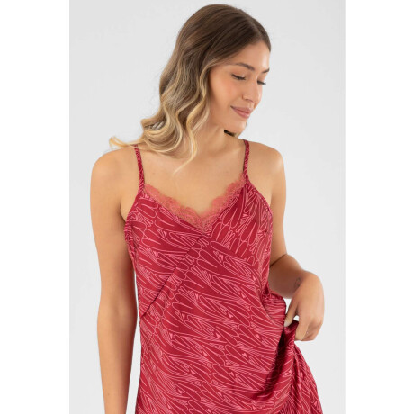 Pijama san valentin Rojo