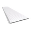 Tablilla PVC Nobre frizado 10mm blanco Plasbil Tablilla PVC Nobre frizado 10mm blanco Plasbil