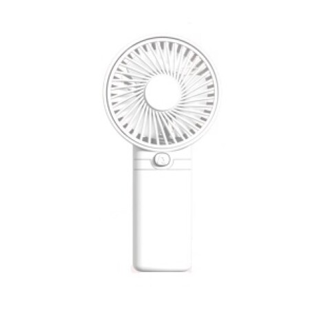 Mini ventilador blanco
