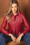 Chaqueta Ava Bordeaux