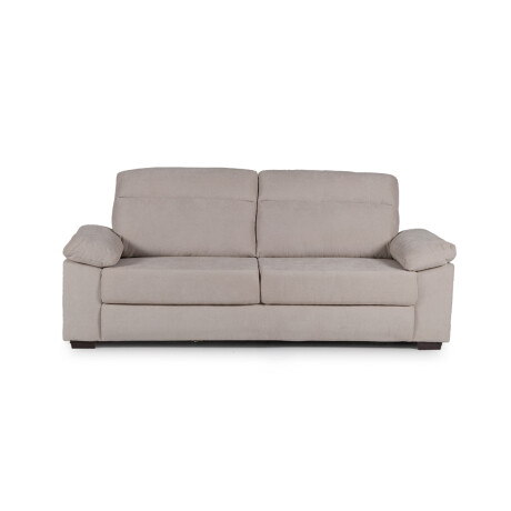 Sofá Owen - Tela Microfibra - 3 cuerpos 12072 (Beige)