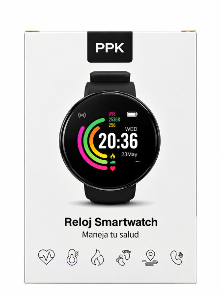 RELOJ INTELIGENTE NEGRO.