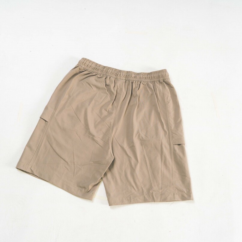 Short Logo Bermuda Nylon Beige