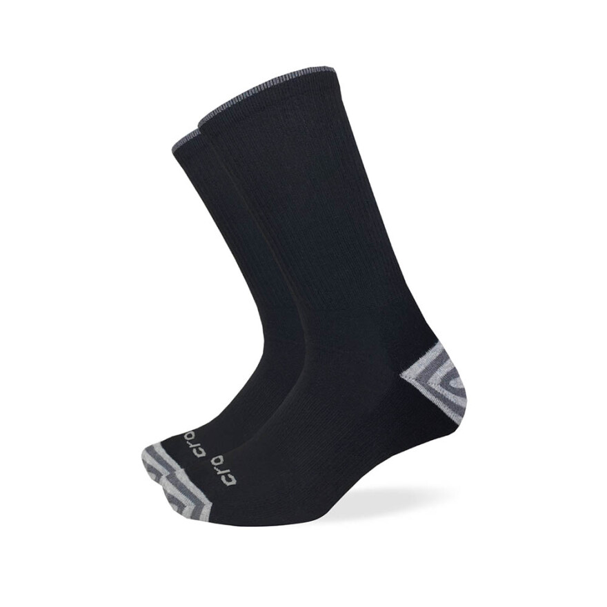 Socks Stripe H/T Crew - Unisex Black/charcoal