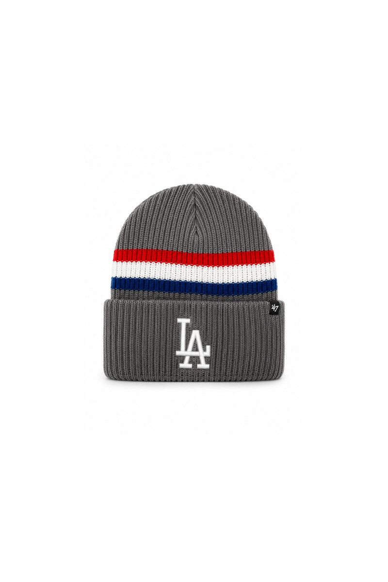 Los Angeles Dodgers '47 Highline Cuff Knit - Grey Los Angeles Dodgers '47 Highline Cuff Knit - Grey