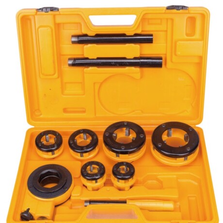 DINGQI JUEGO 6 PIEZAS MACHOS TERRAJA CAÑO METALICO 1/2-3/4-1-1¼--1½-2 Dingqi Juego 6 Piezas Machos Terraja Caño Metalico 1/2-3/4-1-1¼--1½-2