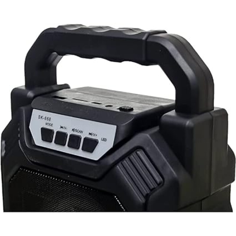 Parlante bluetooth portátil inalámbrico Sk-668 con sonido de alto rendimiento Parlante bluetooth portátil inalámbrico Sk-668 con sonido de alto rendimiento