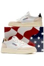 MEDALIST LOW MAN LEAT/SUEDE WH Blanco