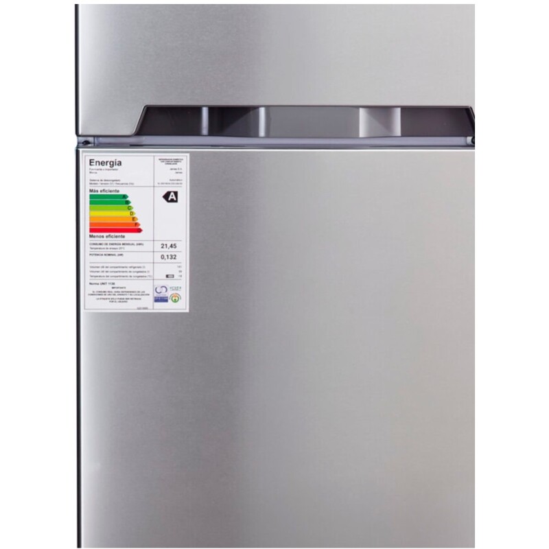 Refrigerador Heladera James Rj 305 Inox 275lts Frio Seco Eh Color Gris Refrigerador Heladera James Rj 305 Inox 275lts Frio Seco Eh Color Gris
