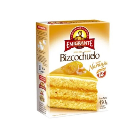 BIZCOCHUELO NARANJA EMIGRANTE 450 GRS BIZCOCHUELO NARANJA EMIGRANTE 450 GRS