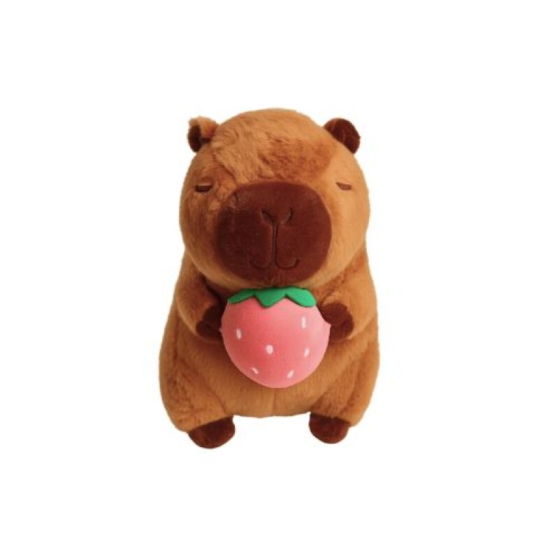Peluche De Carpincho Frutilla Peluche De Carpincho Frutilla