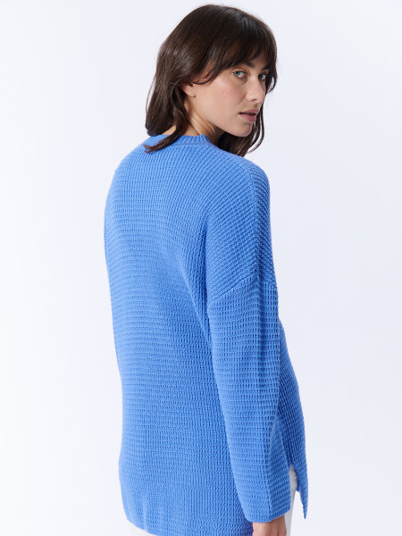 Sweater Tejido Azul