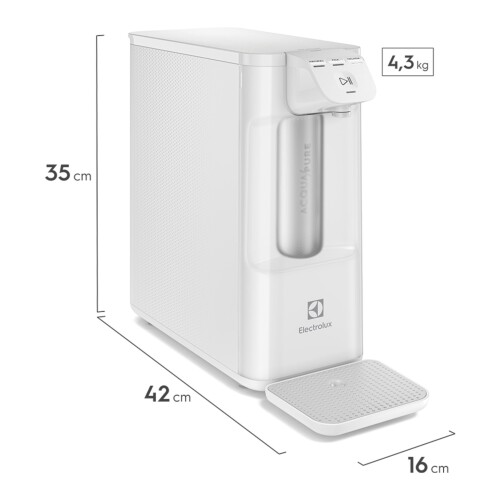 Purificador De Agua Electrolux PE12G 0,8L Blanco