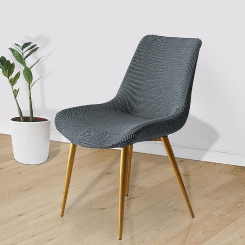 Funda cubre silla eames elastilizada gris