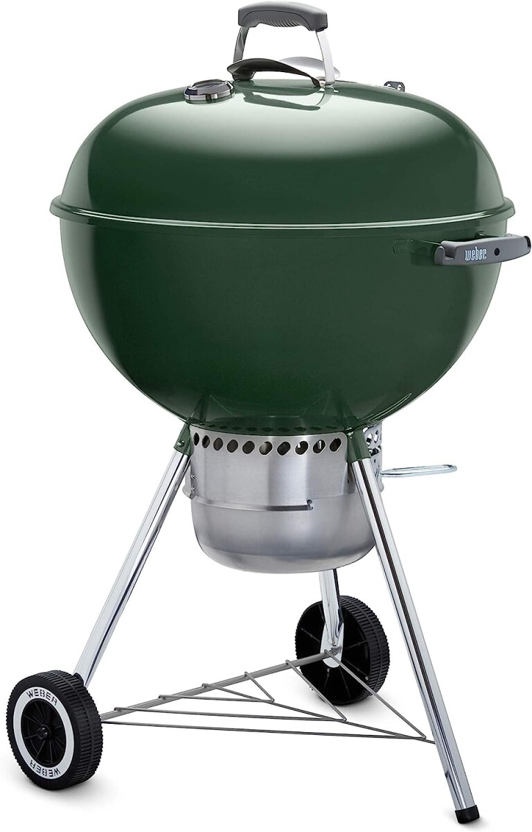 Parrilla Weber a carbón Kettle Premium 22″ Verde 