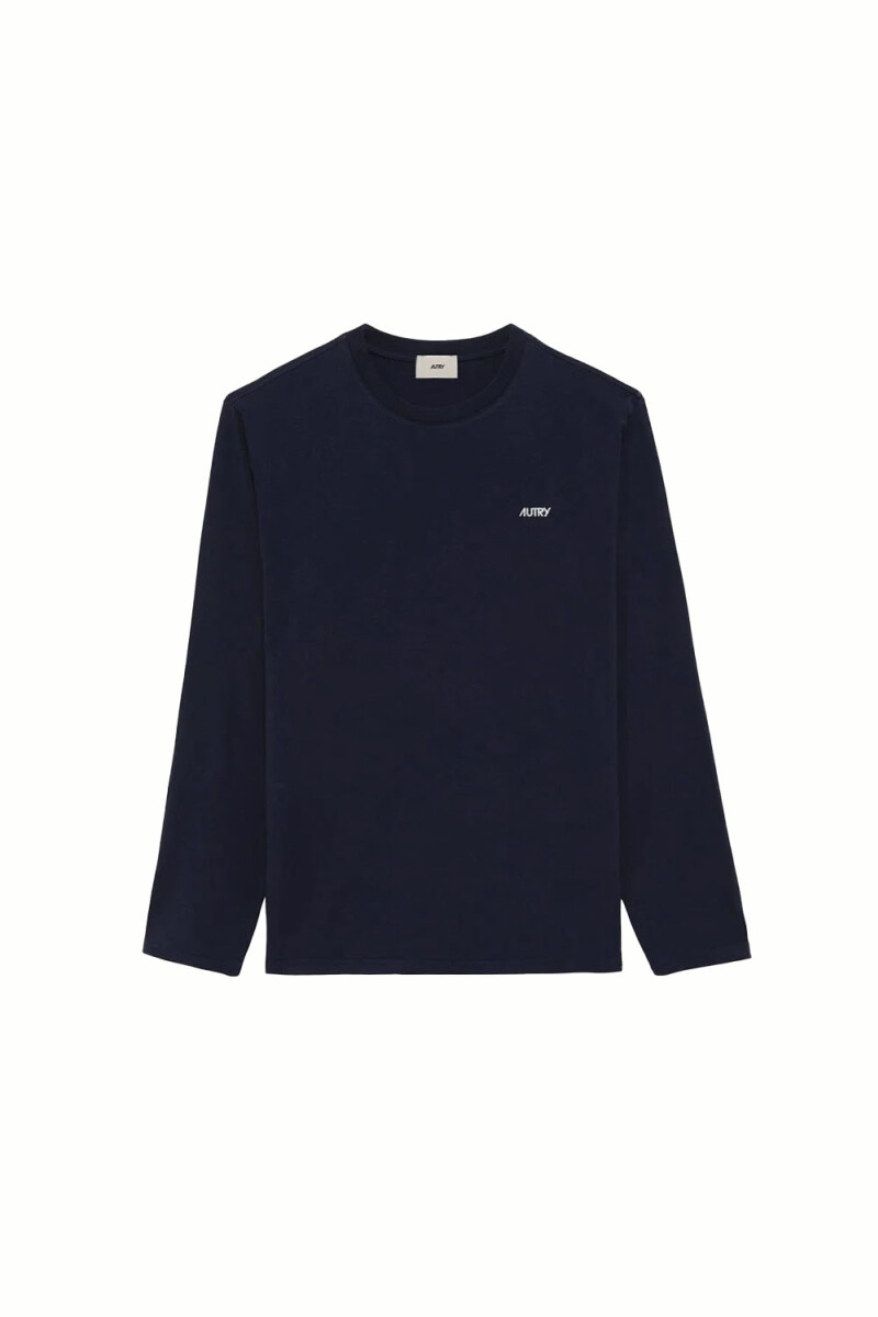 L/S TSH MAIN UNISEX JERSEY BLU Azul