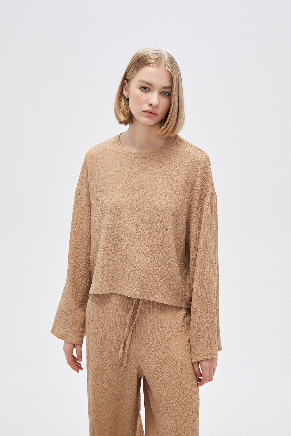 Tops Rele Beige Oscuro
