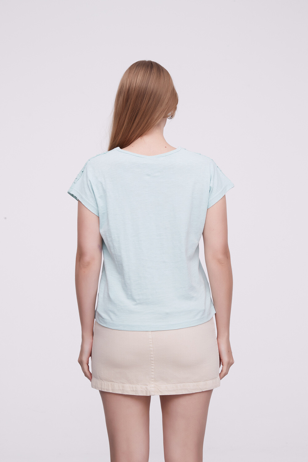 Remera Lolet Verde Agua