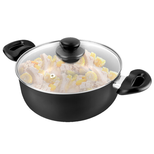 OLLA DE ALUMINIO INDUCION 24CM DECAKILA KMEP011B OLLA DE ALUMINIO INDUCION 24CM DECAKILA KMEP011B