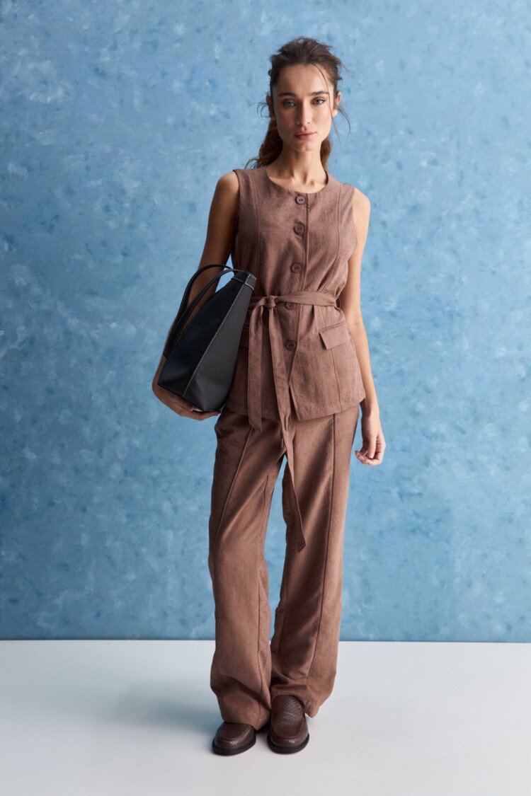 PANTALÓN VEDRA Marron