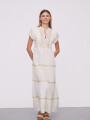 Vestido Cocos Arena Melange