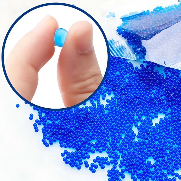 Municiones Hidrogel Balas Juguete Bolsa x 5000 Unidades Color Azul