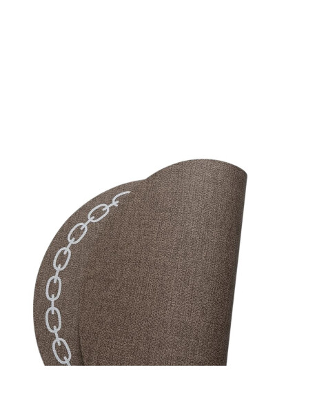 INDIVIDUAL CADENA OVAL SIMIL CUERO 45X30CM TOSTADO INDIVIDUAL CADENA OVAL SIMIL CUERO 45X30CM TOSTADO