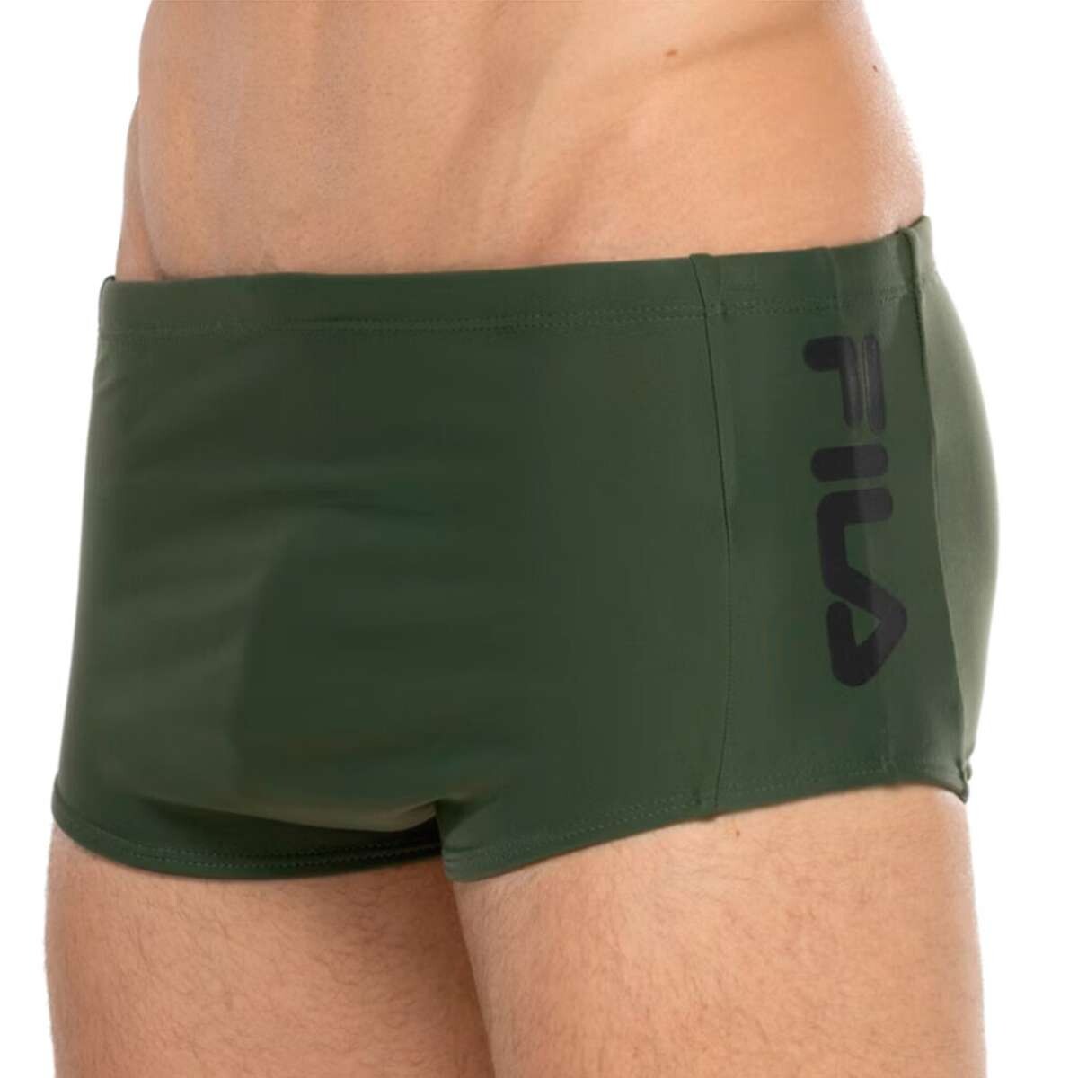 Fila Boxer Hombre Logo Ii Cuerpo - Oliva 