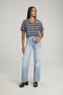 CAMISA STRIPE COTTON Azul