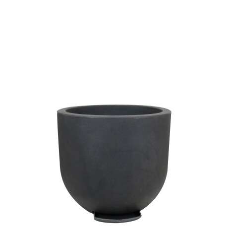 MACETA PLASTICO GRIS 27L