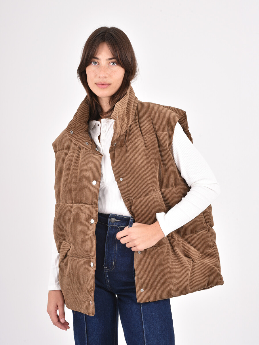 CHALECO JOSEFA - MARRON 