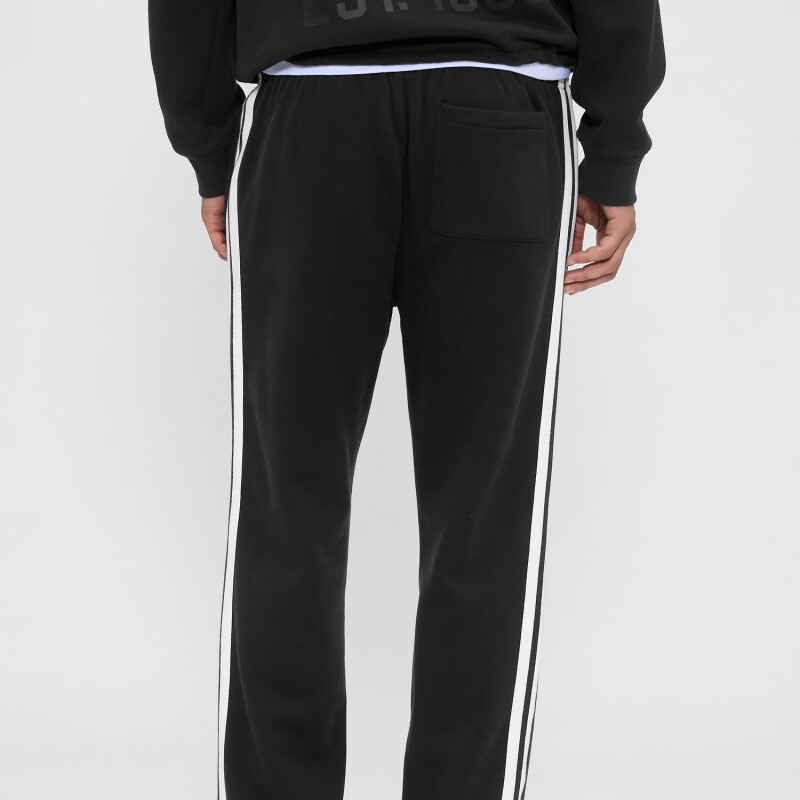 J - FM LOGO TRACK PANT MOONLESS NIGHT