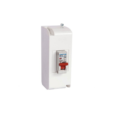 Caja cubre borne sin tapa 2 módulos IP30 CO7430