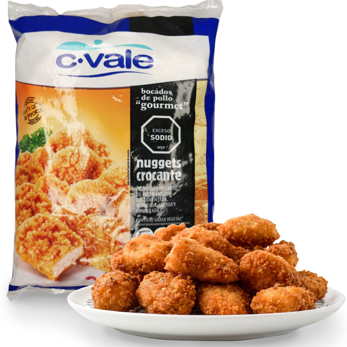 Nuggets Crocante Cvale 1 KG 
