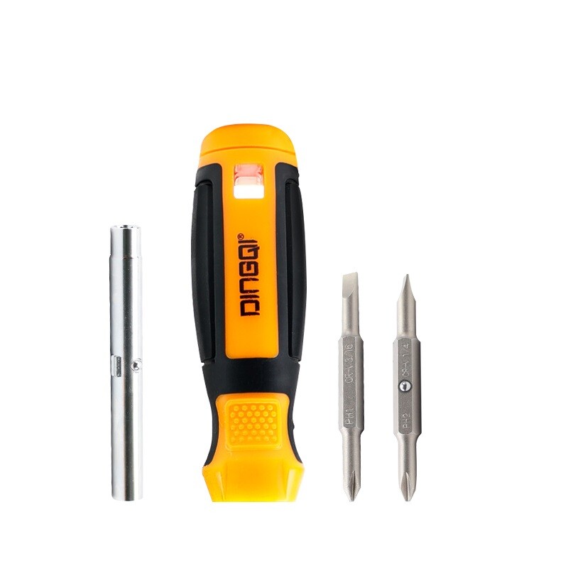 DINGQI DESTORNILLADOR REVERSIBLE 6 EN 1 Dingqi Destornillador Reversible 6 En 1