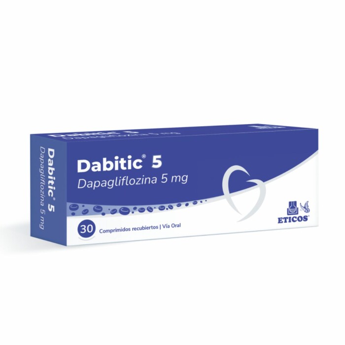 DABITIC 5 MG CJ X 30 COMP. REC. única