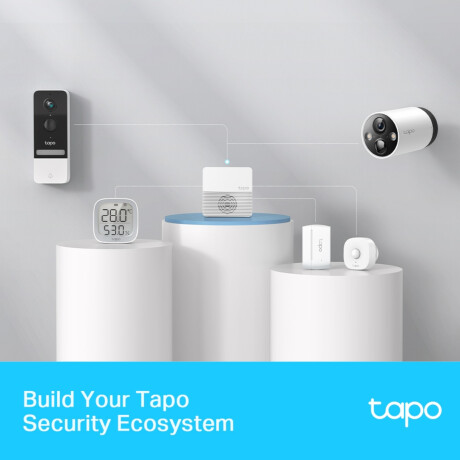 Tp-link - Hub Inteligente Tapo H200. Hasta 64 Dispositivos. Funcion de Timbre Inteligente. Color Bla 001