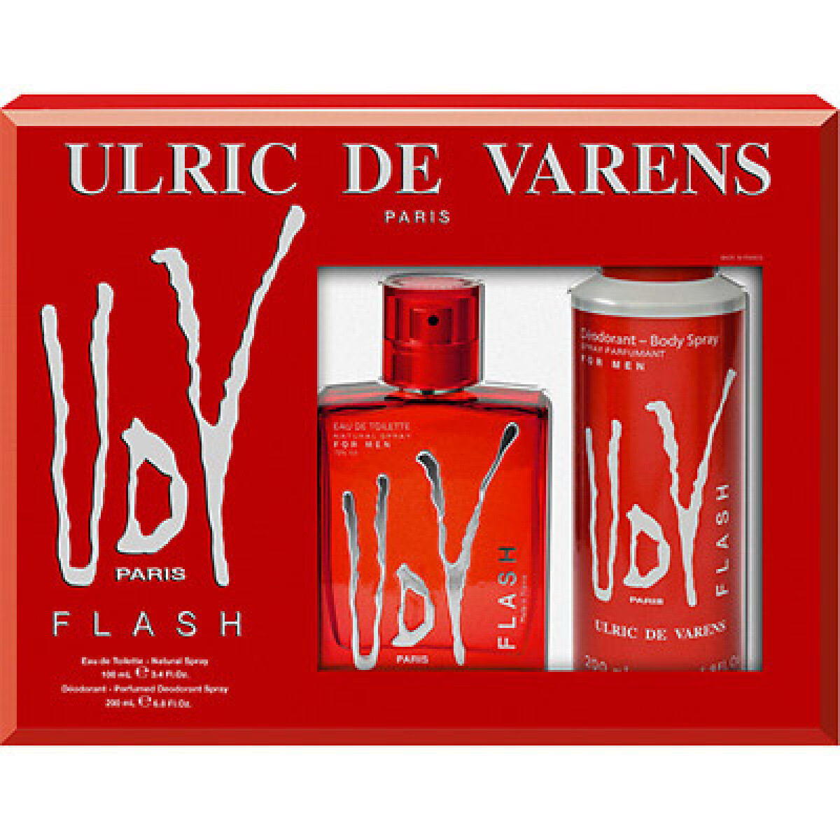COFRE UDV FLASH 100ml +DEO 200ml 2 UN — San Roque