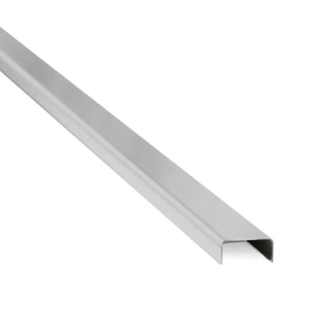Acero Inox. Listello Clásico 20mm x 2.20 mt Esmerilado Acero Inox. Listello Clásico 20mm X 2.20 Mt Esmerilado