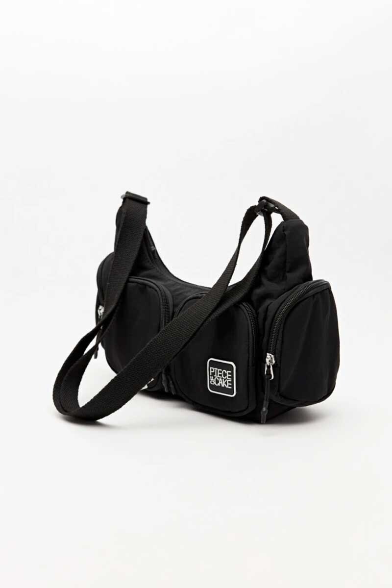 CARTERA RIÑONERA PIECE OF CAKE ROCKIN Negro