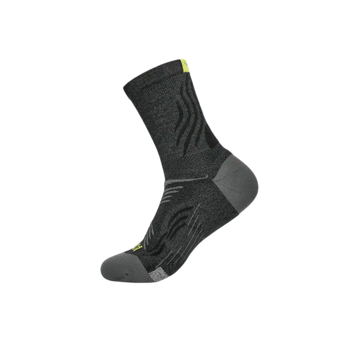 Medias Hoka Bondi Quarter Run - Black - Black 