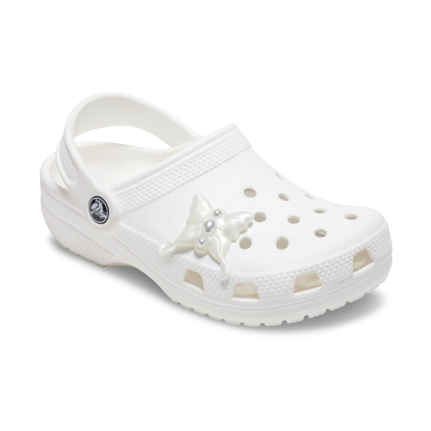 Jibbitz Meta Jelly White Butterfly Multicolor