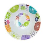 BOWL DE MELAMINA FLORAL 7´´ BOWL DE MELAMINA FLORAL 7´´