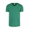 Camiseta jaspe escote en v Verde jade