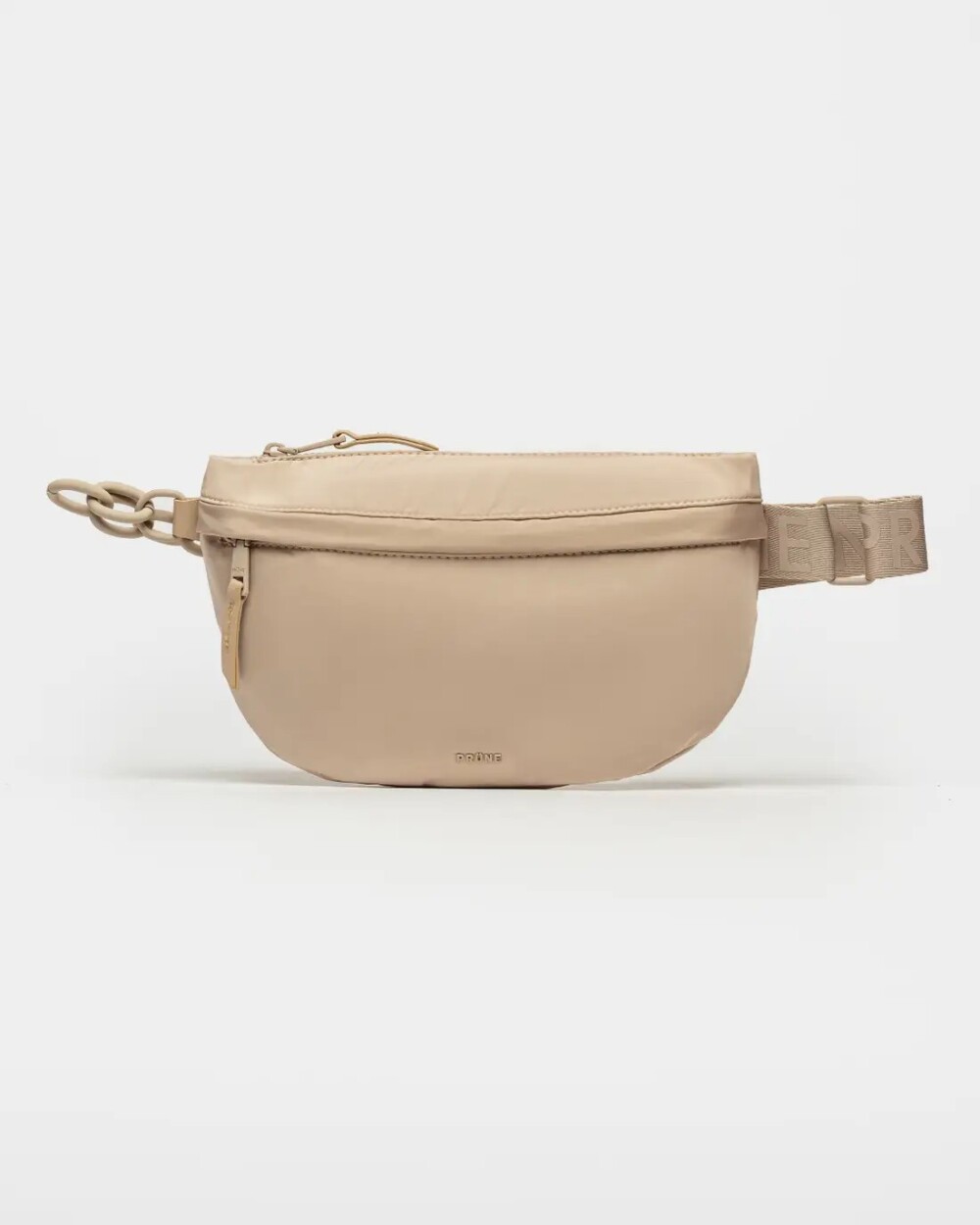 Riñonera Male Nylon Negro Taupe