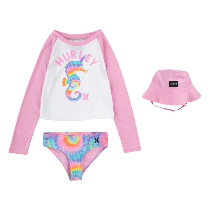 Short Knotted Upf Bucket Set de Niños Multicolor