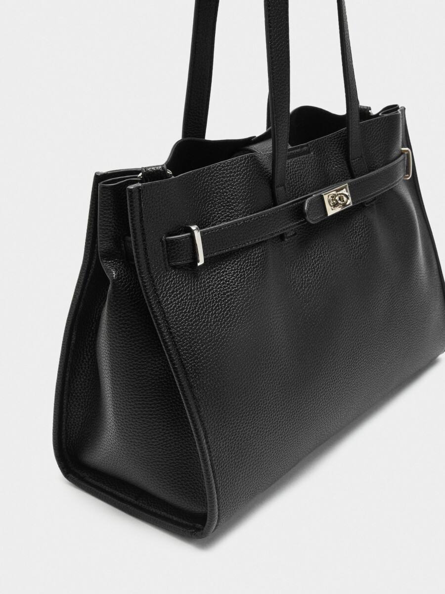 Bolso Para Portátil 13" Con Bolso Removible negro