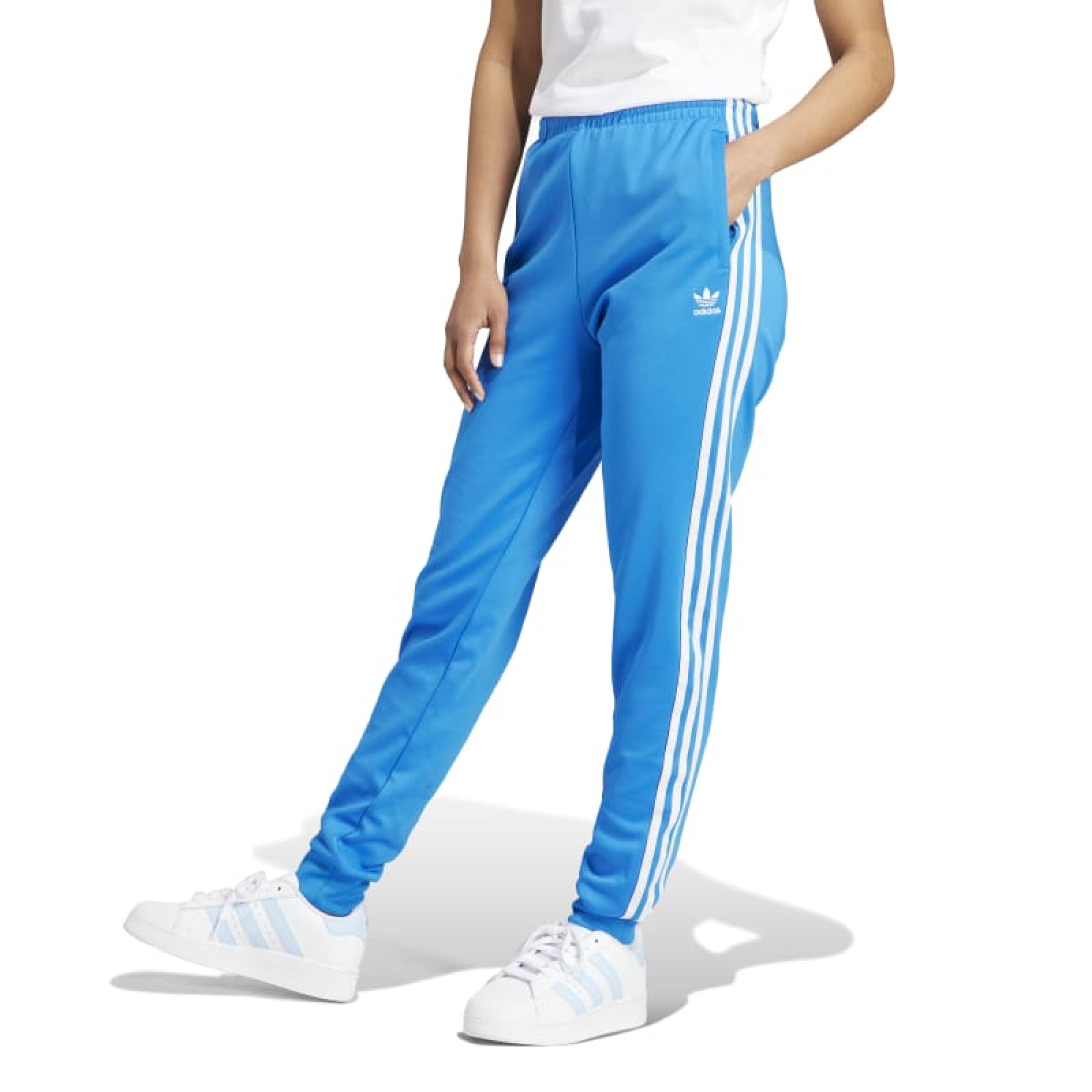Pantalón Adidas Adicolor Classics Cuffed - Azul